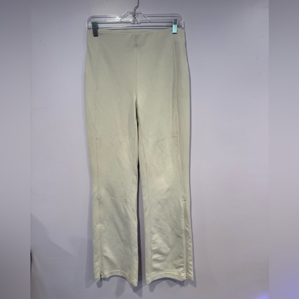 Lululemon white ivory softstreme straight pants